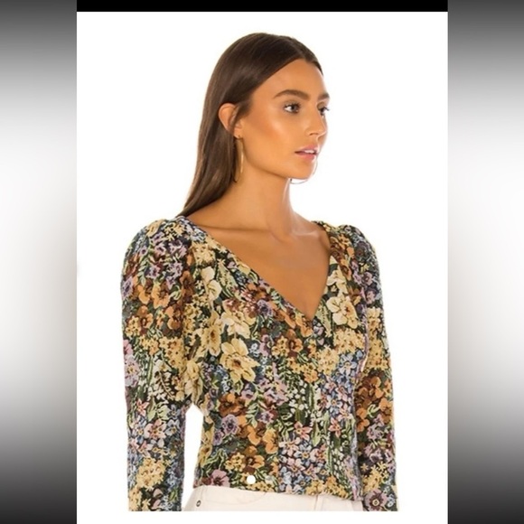 NWT Revolve Majorelle Samson Top in Autumn Multi 
size Small - Picture 7 of 12